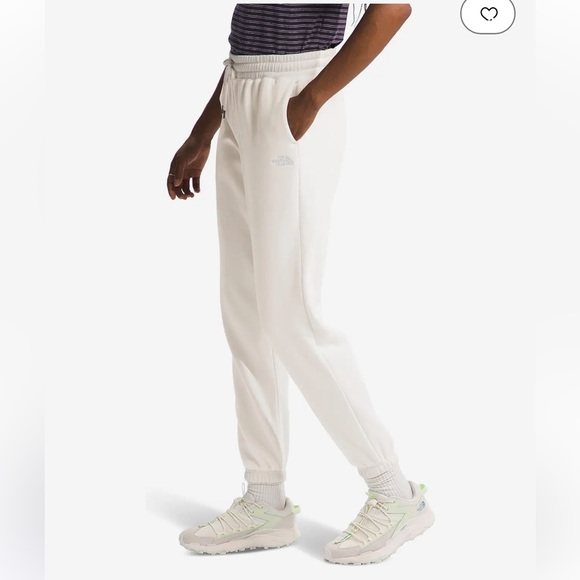 The North Face Pants - NEW The North Face Half Dome Fleece Womens Sweatpants White Medium